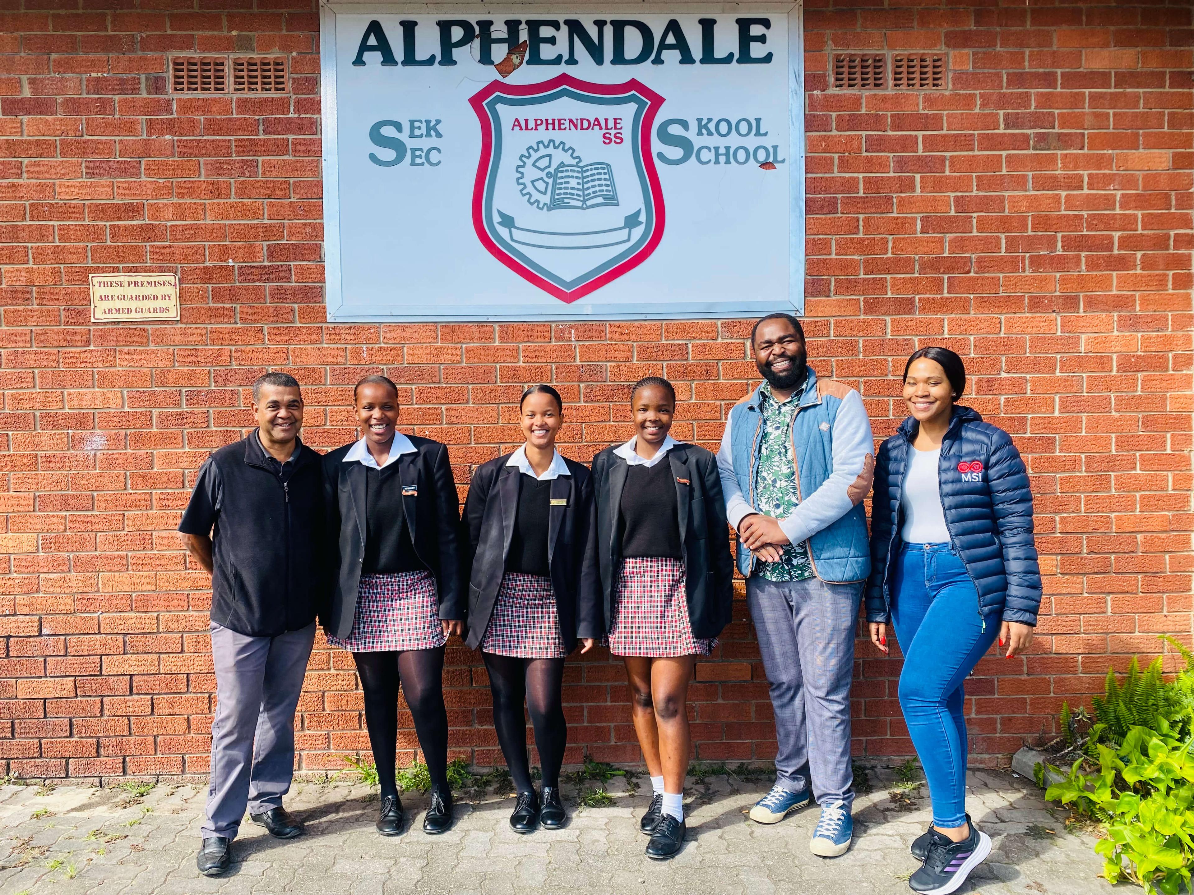 Alphendale students